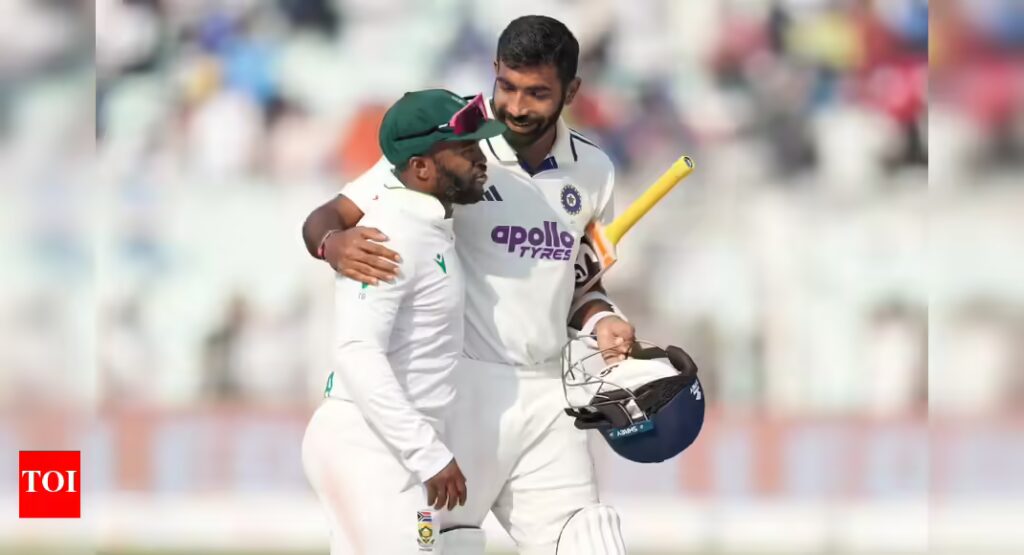 After controversial ‘bauna’ remarks, Jasprit Bumrah, Temba Bavuma locked in chat; pic goes viral | Cricket News