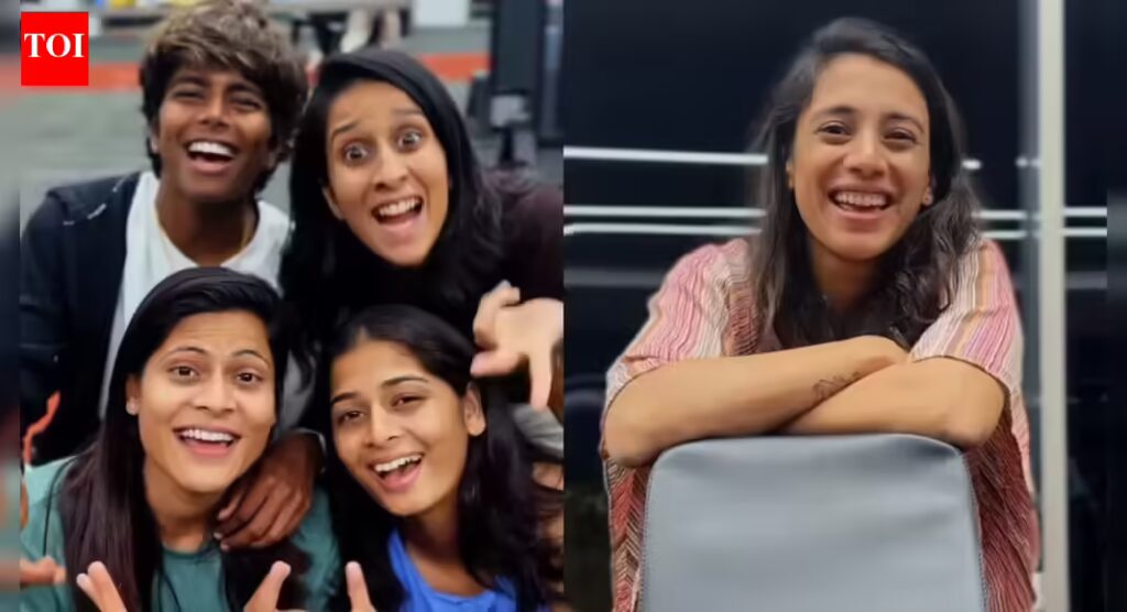 Smriti Mandhana flaunts ring, confirms engagement with Palash Muchhal in viral dance video with teammates – watch | Cricket News
