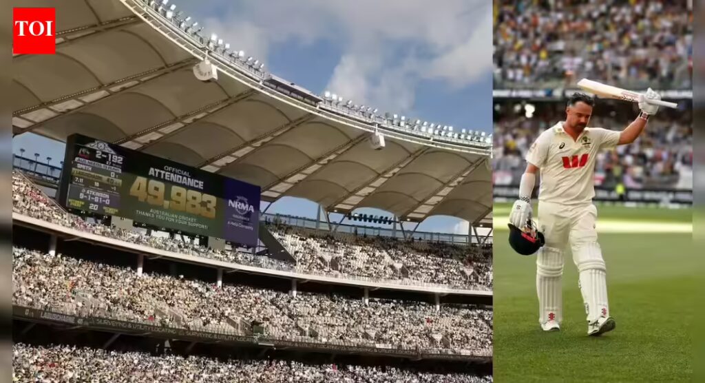 Historic! First Ashes Test shatters India-Australia numbers as record crowd turns up at Perth | Cricket News