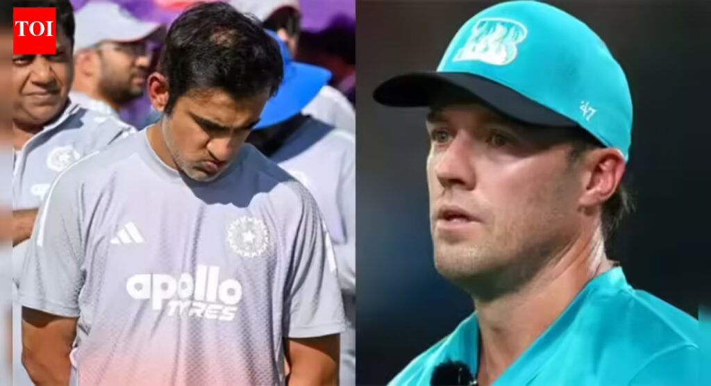 ‘Emotional coach is not a good thing’: AB de Villiers’ explosive verdict on Gautam Gambhir after India’s 2-0 whitewash | Cricket News