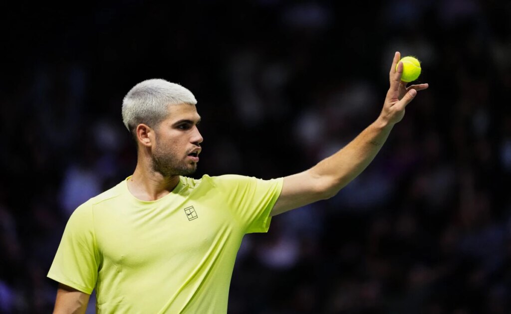 World No.1 Carlos Alcaraz Out Of Davis Cup Finale With Injury