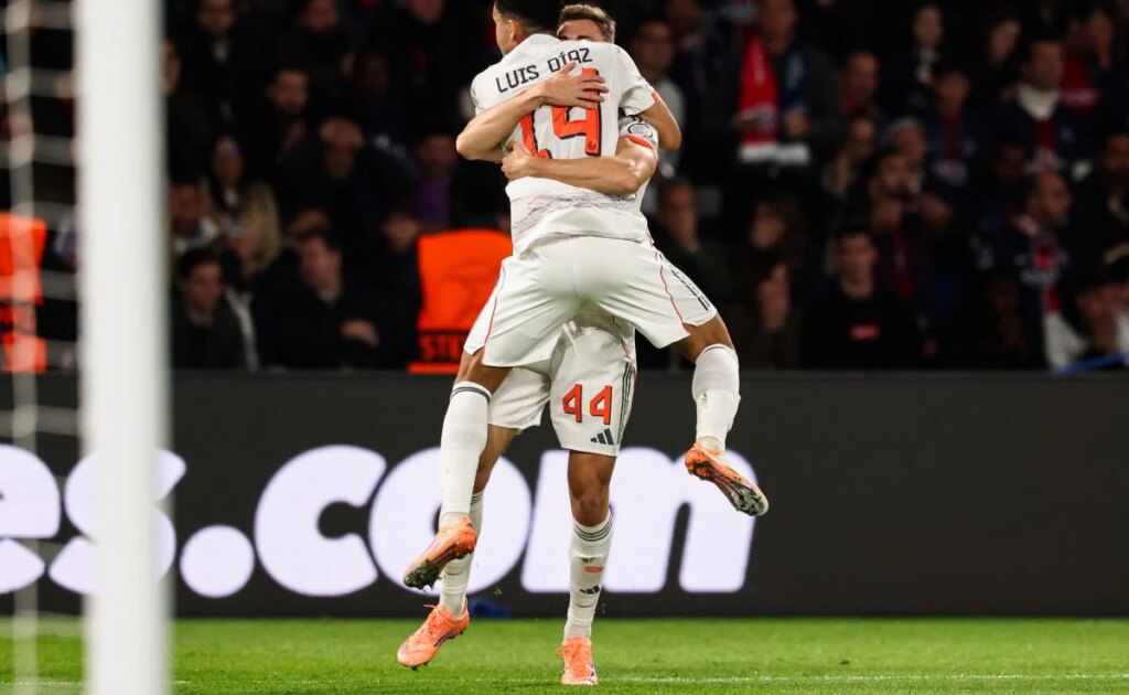 Luis Diaz Strikes Twice As 10-Man Bayern Munich Beat Champions League Winners PSG