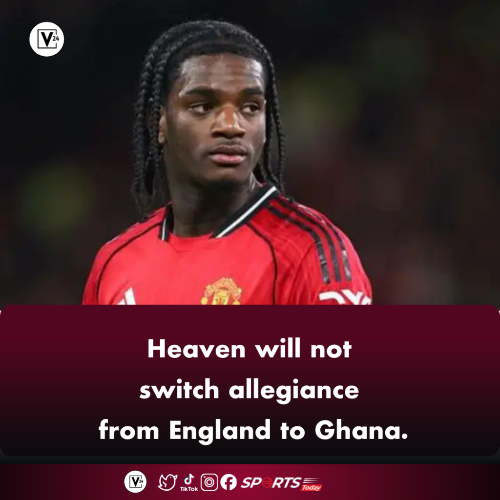No switch happening — Heaven stays loyal to England.